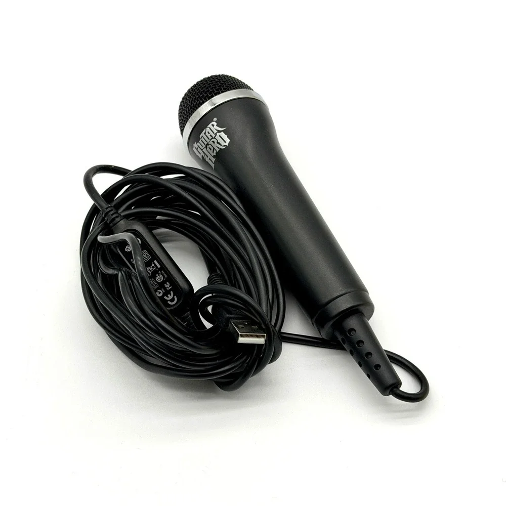 Guitar Hero USB Wired Microphone Logitech M-95088 PS2 PS3 PS4 Xbox 360 Wii PC